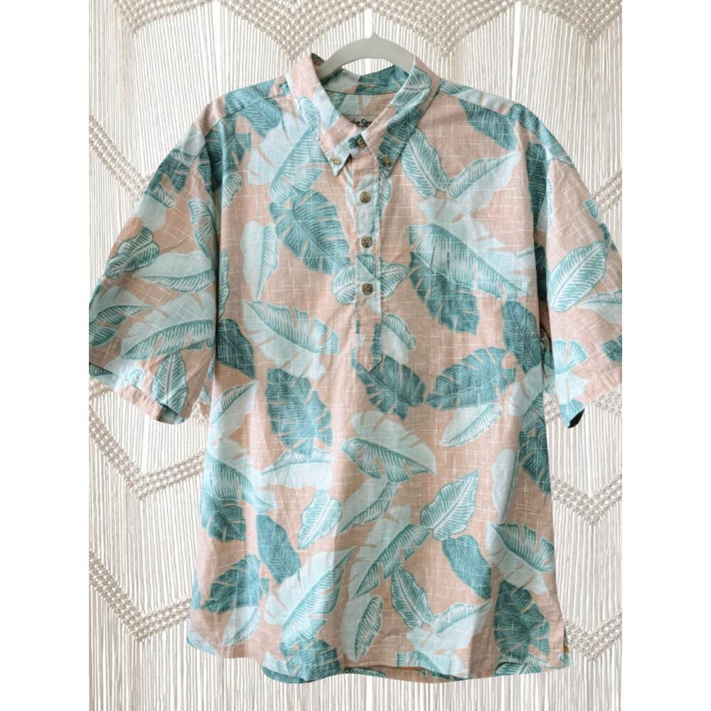 ❌SOLD❌  Cooke Street Men's Vintage 90s Aloha Shirt Vintage Size XL